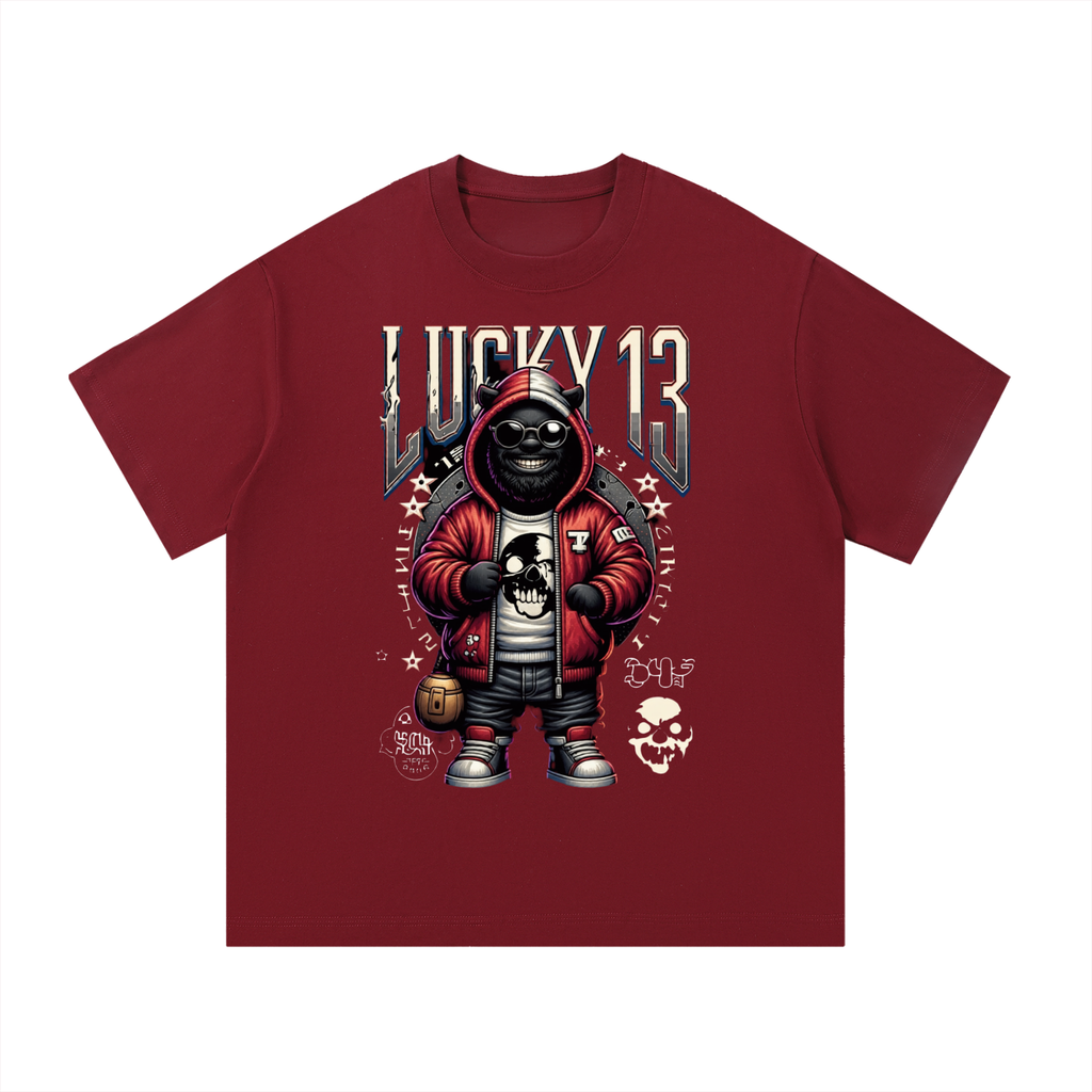 Lucky 13 Face T-Shirt