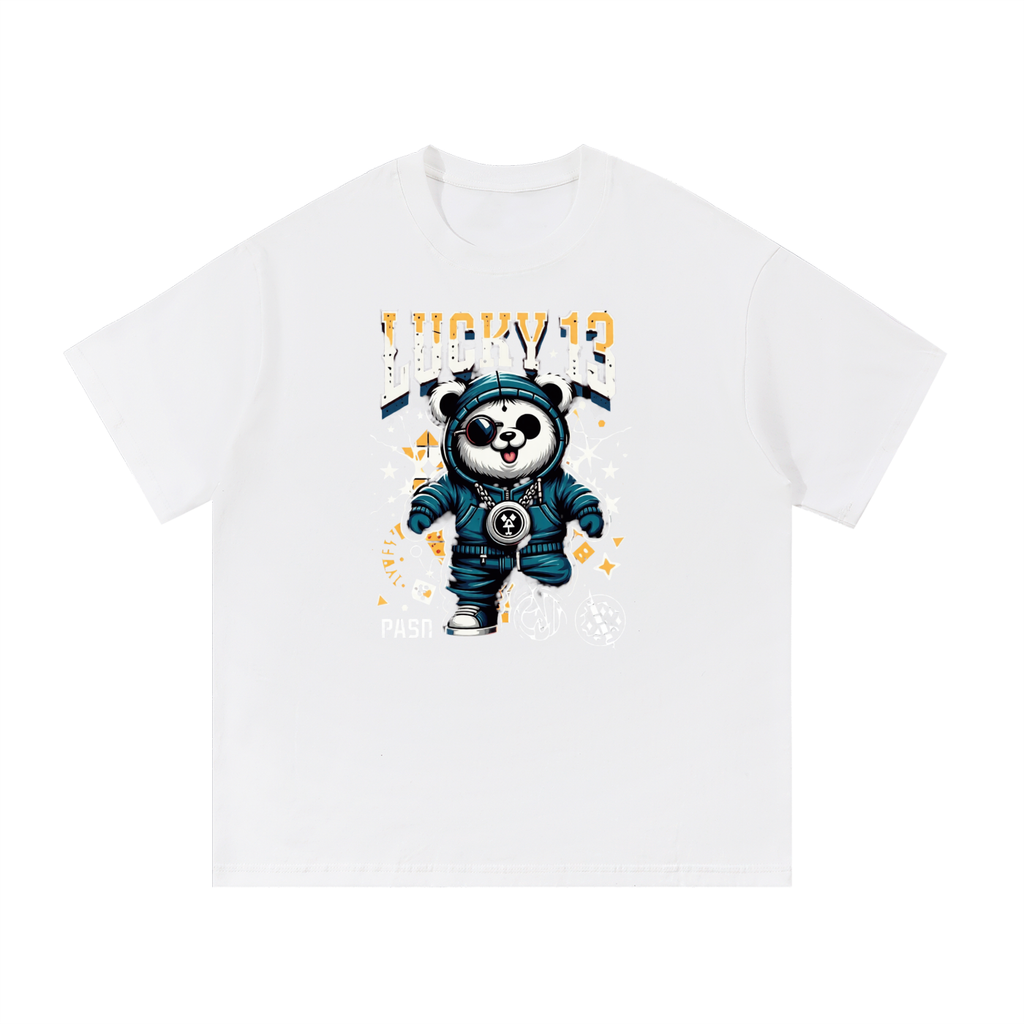 Lucky Panda 2 Cotton T-Shirt