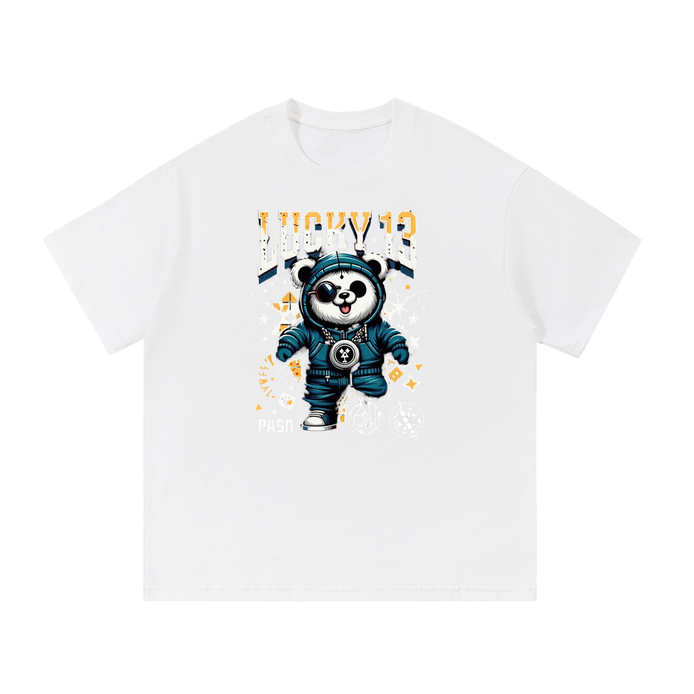 Lucky Panda 2 Cotton T-Shirt