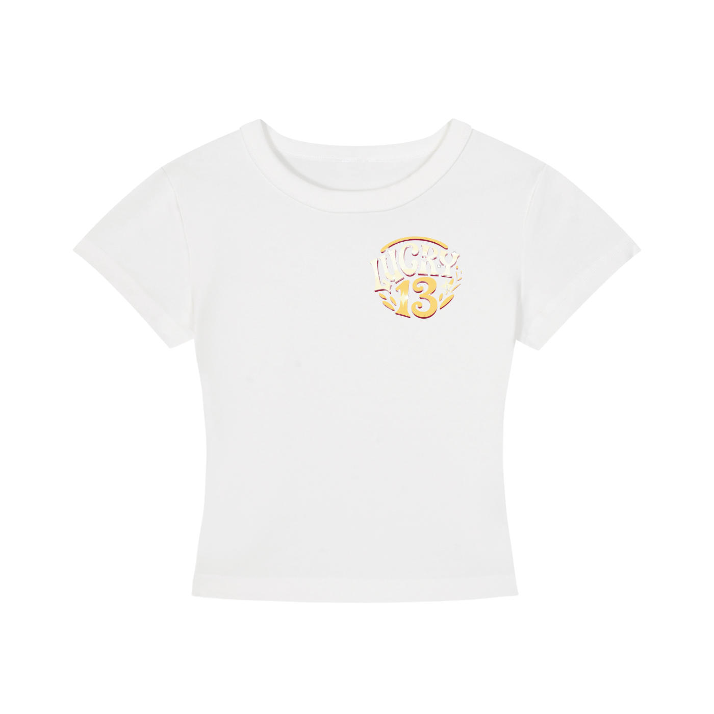 Women's 13 Logo Cropped T-Shirt