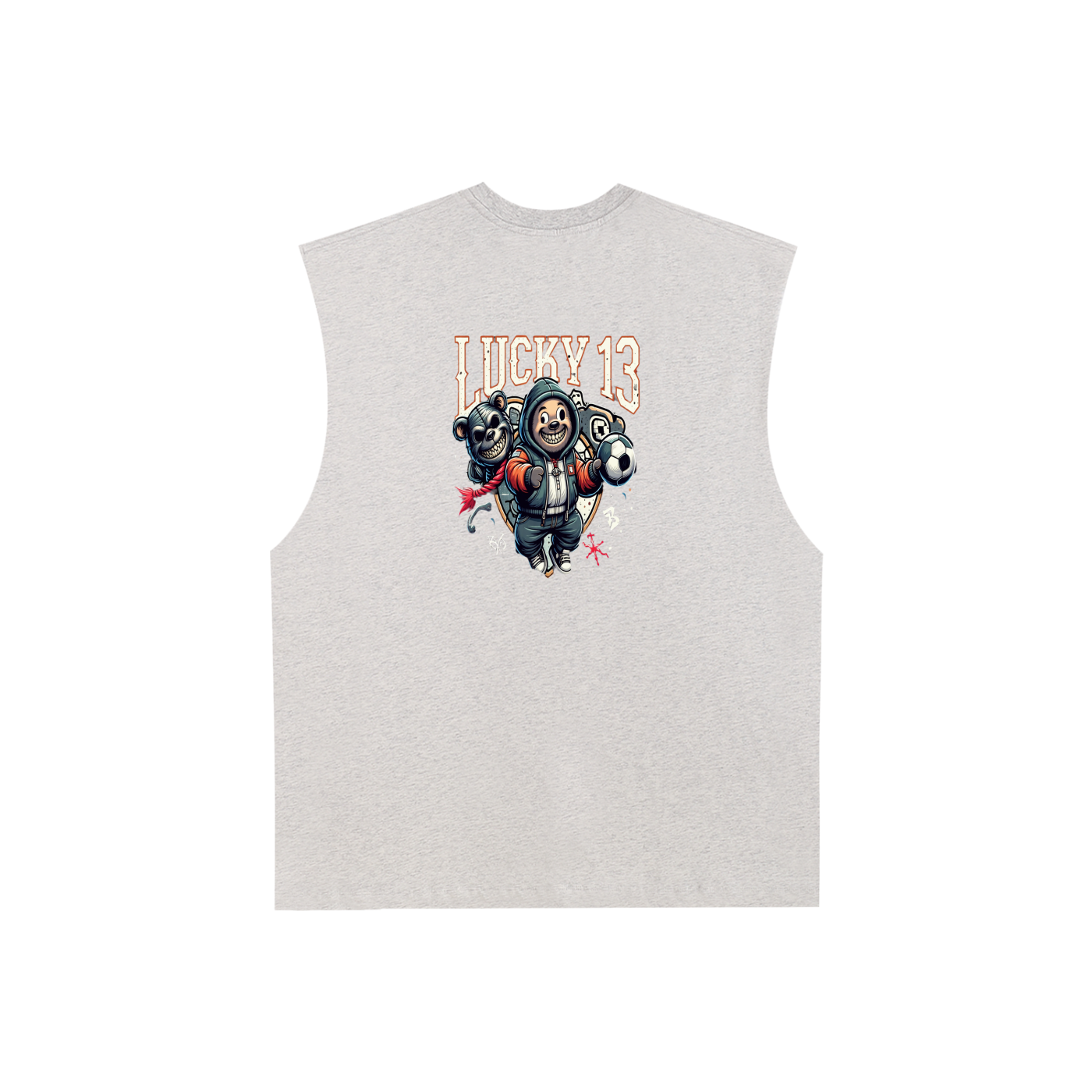 Lucky 13 Panda Tank Top