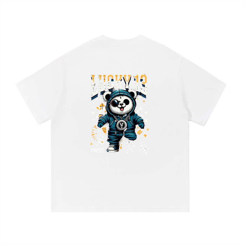 Lucky Panda 2 Cotton T-Shirt