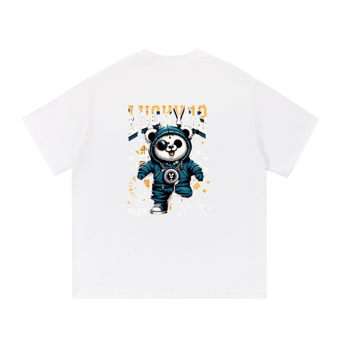 Lucky Panda 2 Cotton T-Shirt