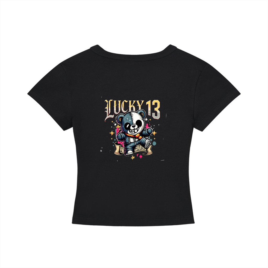 Women's 13 Logo Cropped T-Shirt