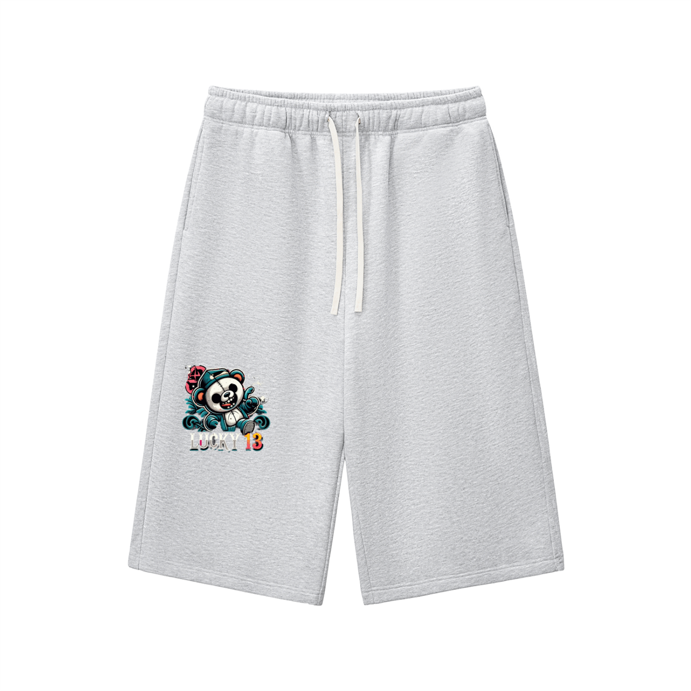Lucky Panda Three-quarter Sweatpants
