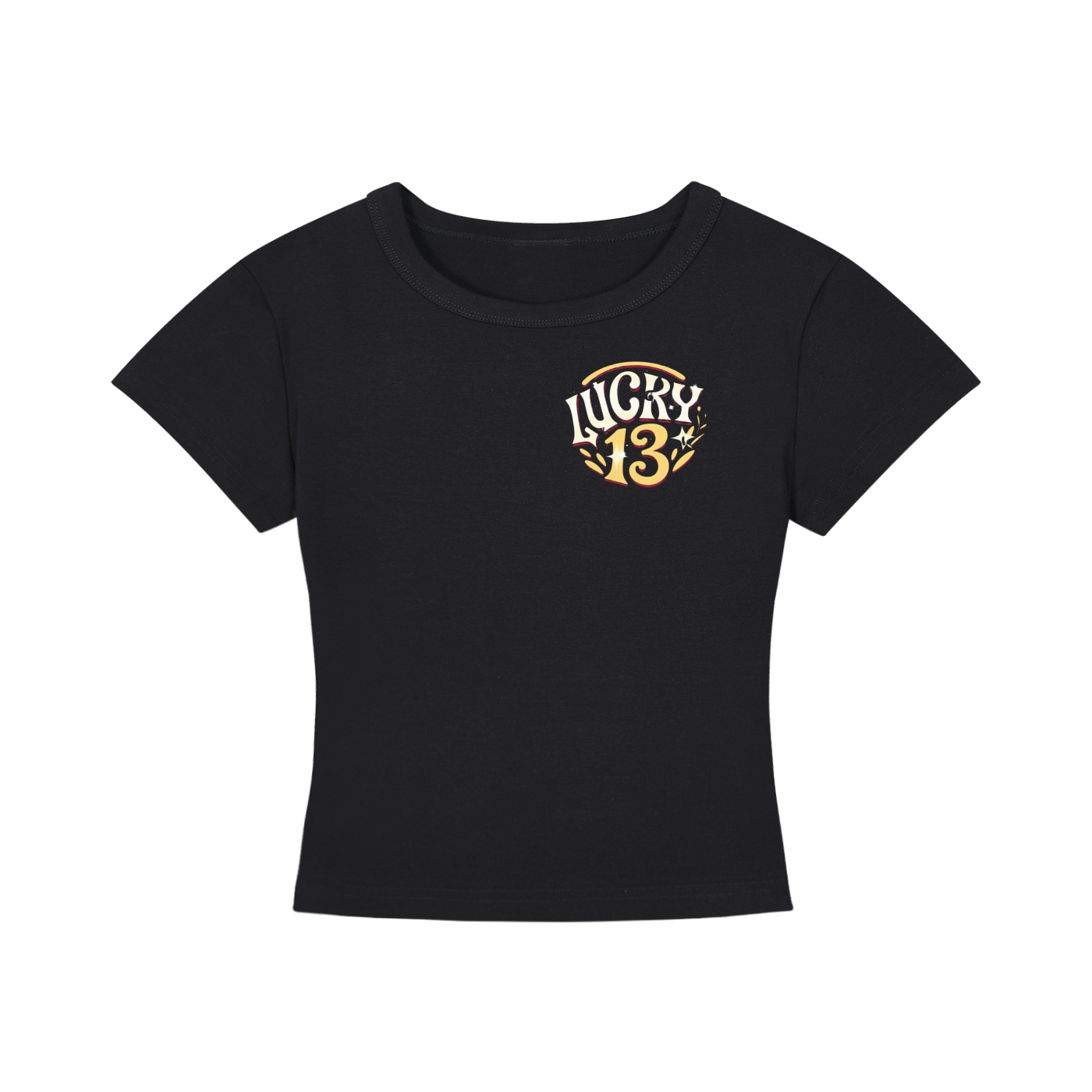 Women's 13 Logo Cropped T-Shirt