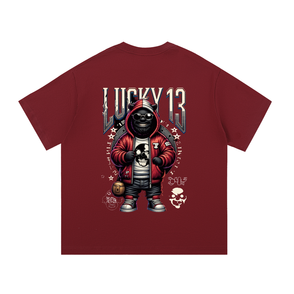 Lucky 13 Face T-Shirt