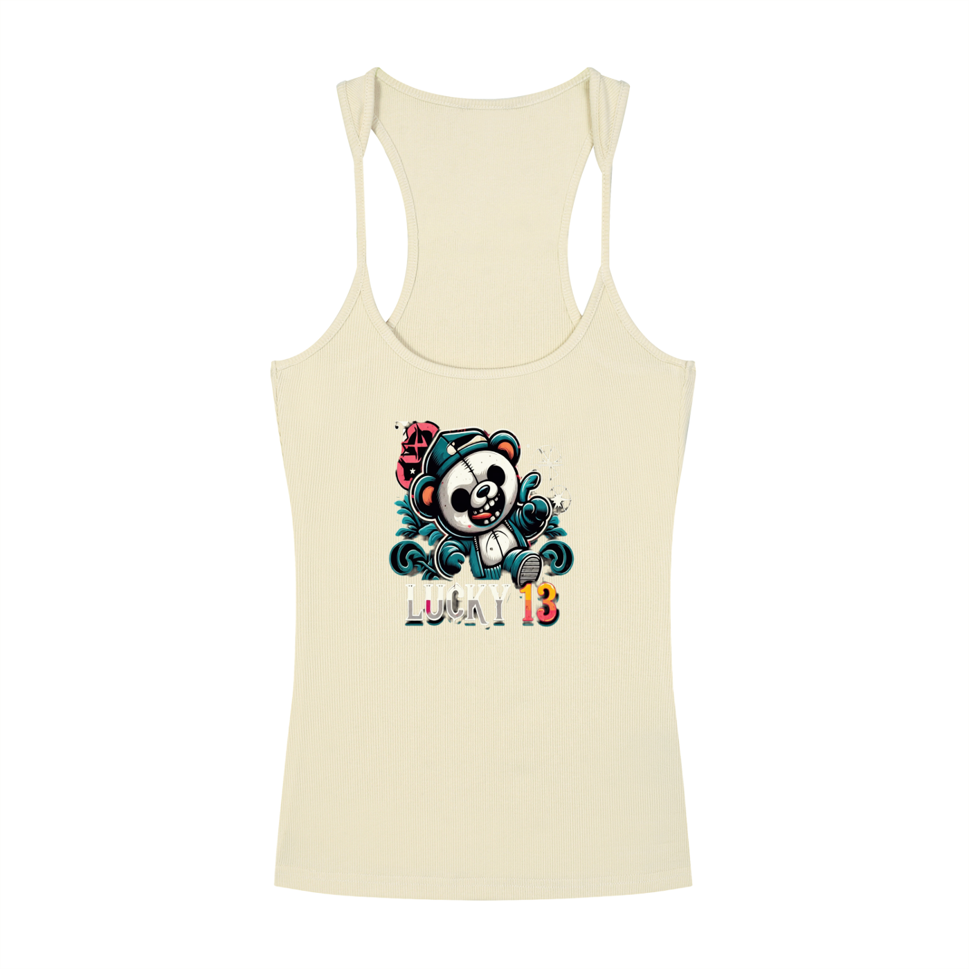 Panda Slim Fit Tank Top