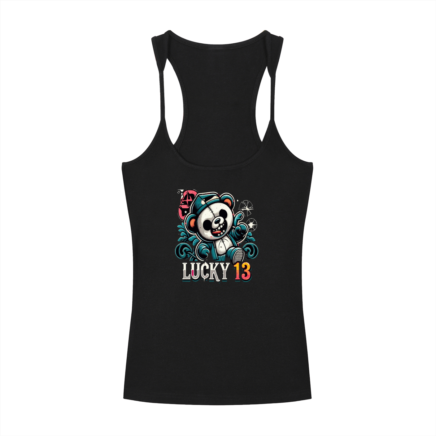 Panda Slim Fit Tank Top