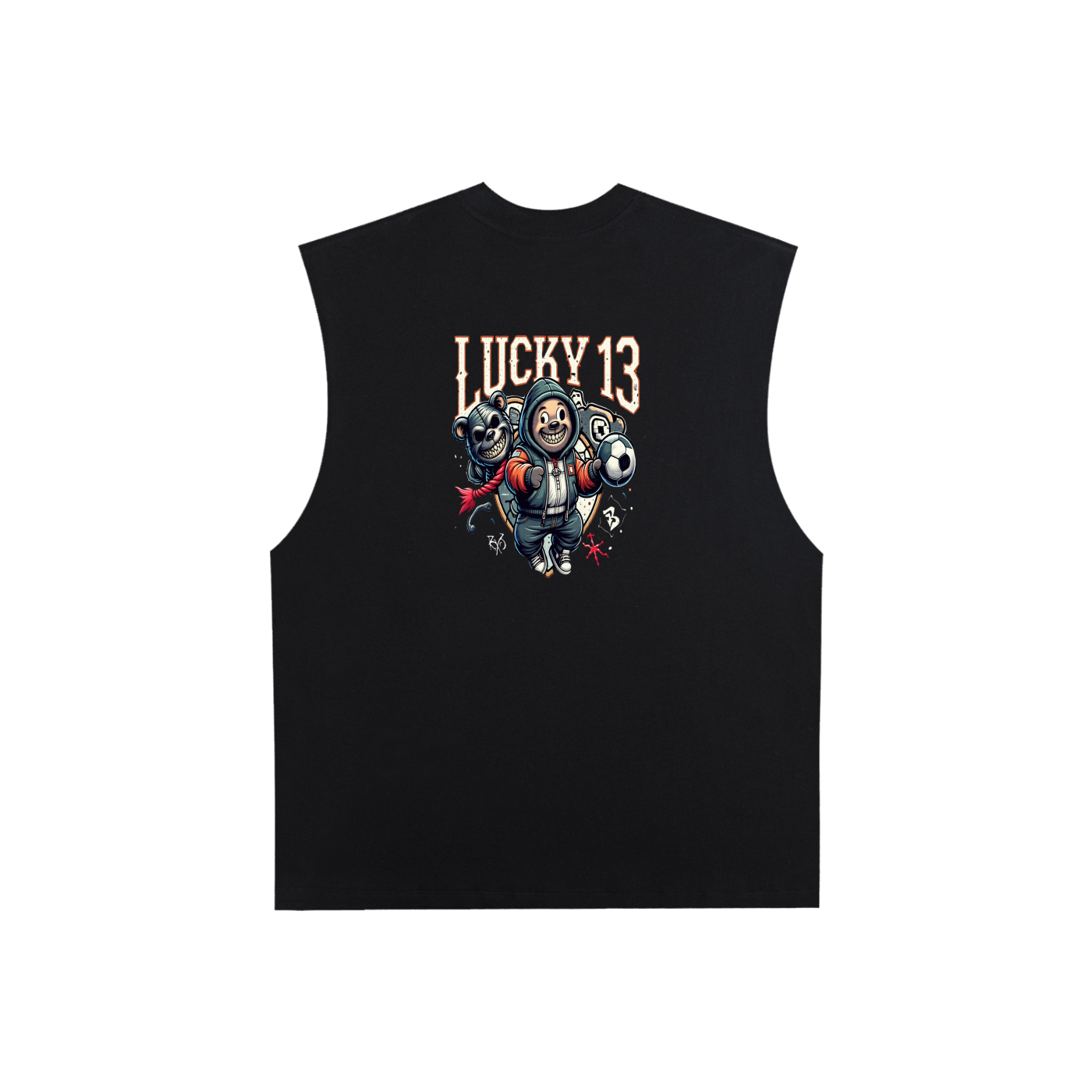 Lucky 13 Panda Tank Top