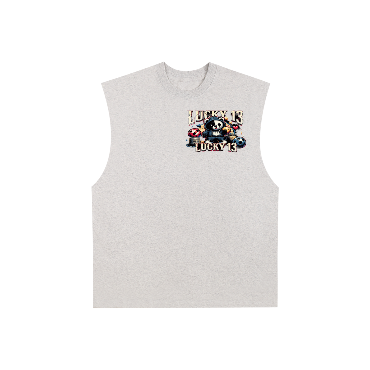 Lucky 13 Panda Tank Top