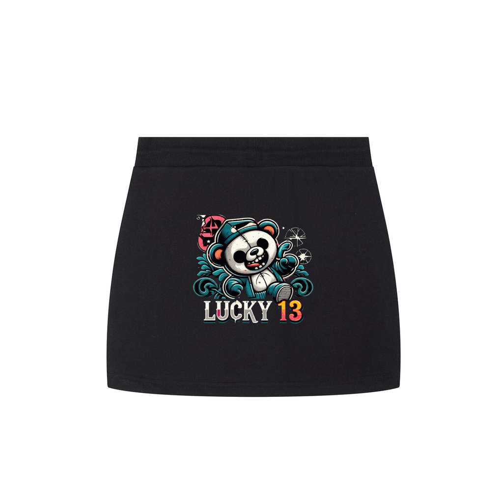 Lady Panda Drawstring Skirt