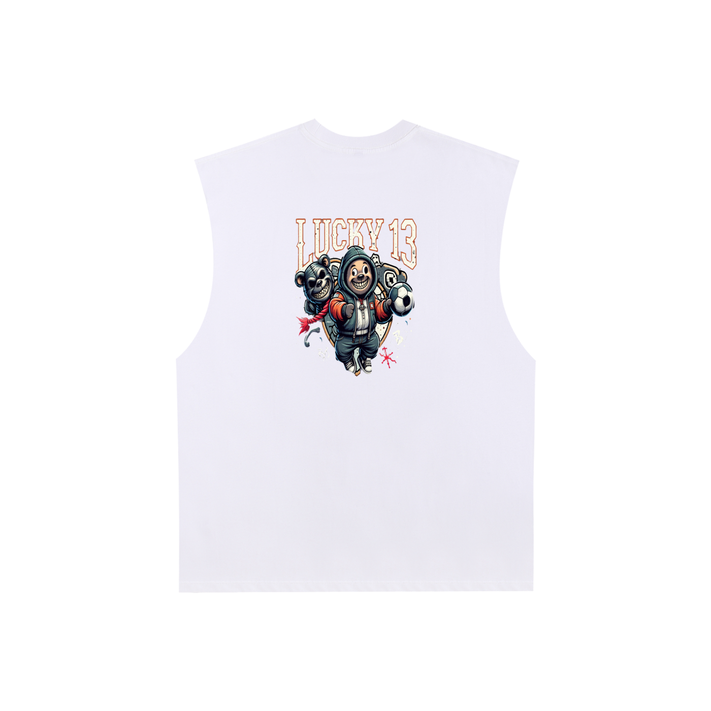 Lucky 13 Panda Tank Top