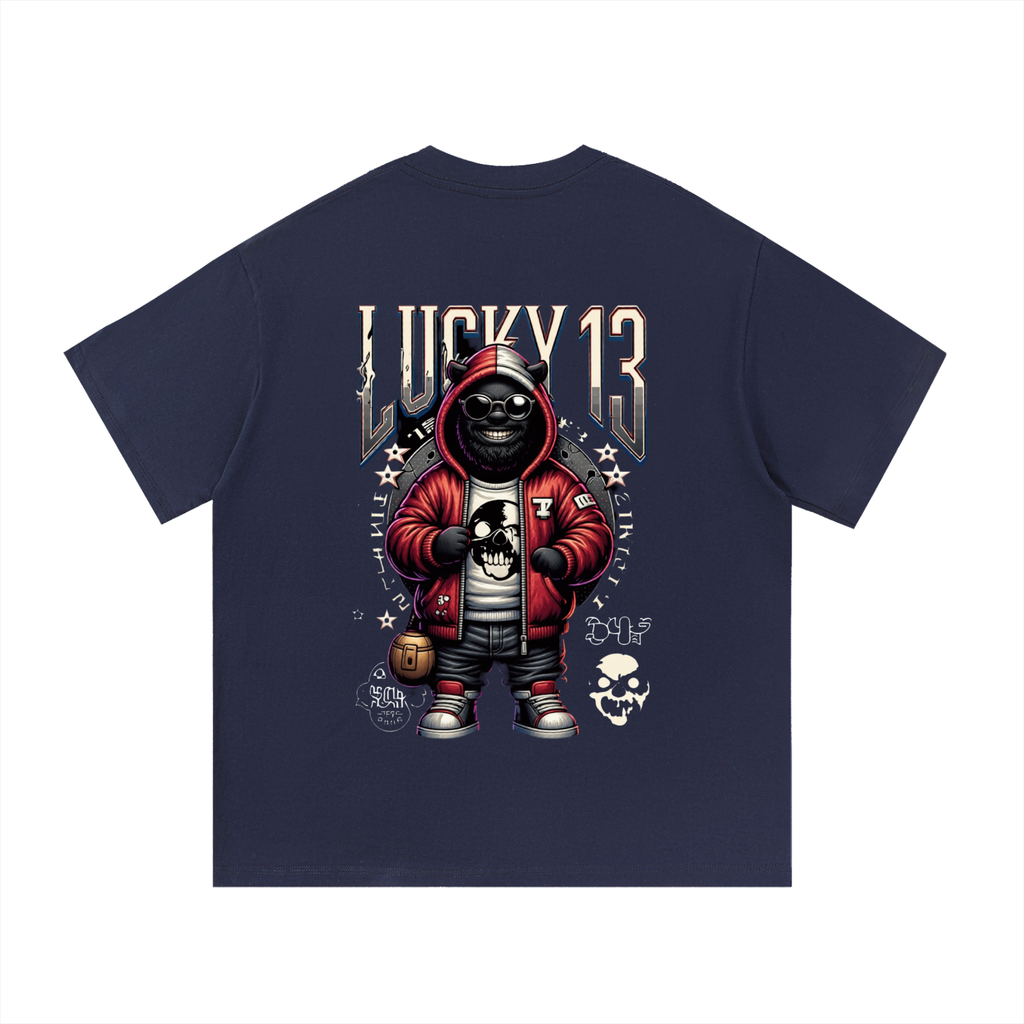 Lucky 13 Face T-Shirt
