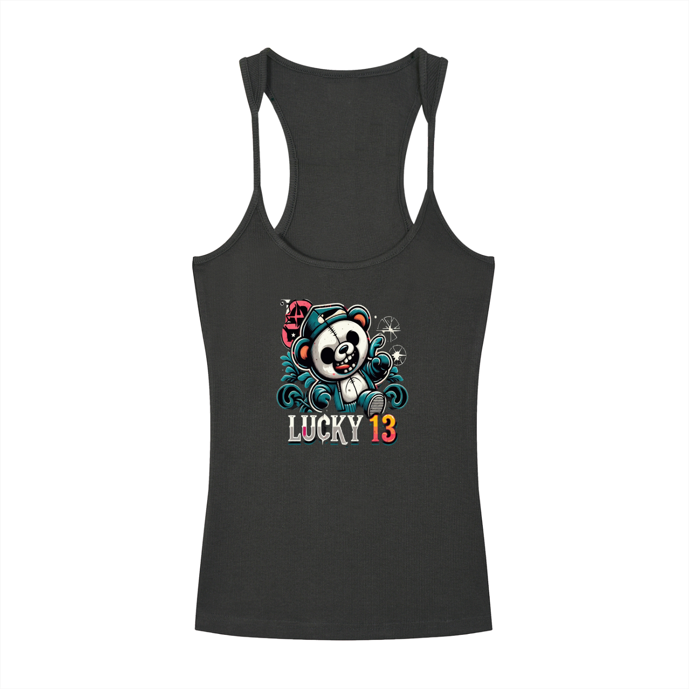 Panda Slim Fit Tank Top